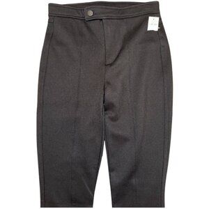 Gap High Rise Twill Leggings in Ponte Black Size 4